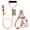 Pink, variant on Touchdog ® 'Macaron' 2-in-1 Durable Nylon Dog Harness and Leash