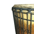thumbnail image 5 of Hand-carved Djembe Drum From Africa - 14"x25" Oversize with Big Bass (Fingerprint Carving), 5 of 8