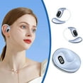 thumbnail image 6 of Open Ear Intelligent Voice Translation Headset, Bluetooth 5.3, Earphones Wireless Earbuds with Earhooks and Mic, IPX5 Waterproof, 64H Range, Out of Ear Earbuds for Sports Running Workout Driving, 6 of 6