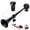 horn with harness, variant on Train Horn for Truck 12V 150 db Air Horn for Car Super Loud 18" Single Trumpet Truck Horn with Compressor and Wire Harness