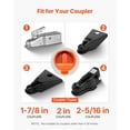 thumbnail image 6 of RV Trailer Coupler Lock – Adjustable for 1-7/8", 2", 2-5/16" Hitches – Durable Steel Security Lock, 6 of 10