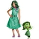 thumbnail image 5 of Vestido de alegría de Inside Out 2 para niñas, disfraz de cosplay de dibujos animados de Disgusto, ropa de carnaval de Halloween, trajes de cumpleaños de princesa para niños, 5 of 6