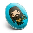thumbnail image 2 of Aquaman Movie Cute Chibi Character Metal 1.1" Tie Tack Hat Lapel Pin Pinback, 2 of 6