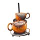 thumbnail image 3 of Porta Servilletas Decorativo Soporte de Papel de Cocina Portarrollos de Hierro Motivo de Café Funcional con Diseño Encantador Adecuado para Regalos, 3 of 9