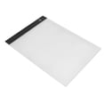 thumbnail image 2 of Caja de luz LED para trazar, transmisión de luz eficiente, luz blanca suave, carga USB, almohadilla de trazado ultradelgada A4 para estarcir, 2 of 15