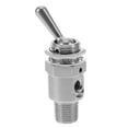 thumbnail image 5 of HOMEMAXS Pneumatic Knob Switch Replacement Toggle Button Silver, 5 of 8