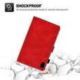 thumbnail image 5 of Dteck Lenovo Tab M10 HD 2nd Gen Case 10.1 Inch 2020 (Model: TB-X306F TB-X306X), Matte PU Leather Stand Protective Folio Case Auto Wake Sleep Smart Cover for Lenovo Tab M10 HD 10.1" , Red, 5 of 5