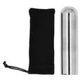 thumbnail image 2 of Metal Guitar Slide Rod, Erosion Resistance Guitar Slide Tone Bar Stainless Steel Top Finger Slot  for Stringed Instrument, 2 of 7