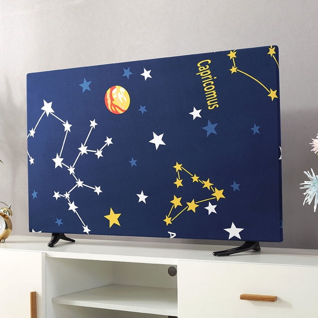 Cubierta impermeable para TV, cubierta para TV, resistente a la intemperie, a prueba de polvo, cubierta para TV colgante, cubierta para TV a prueba de polvo, construcción robusta