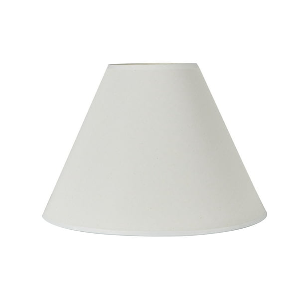 Mainstays Ivory Linen Hardback Classic Empire Lamp Shade - Walmart.com