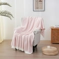 thumbnail image 6 of YIRUIO Ultra Soft Throw Blanket Fluffy Warm Comfy For Couch Bed Home Decor Or Gift Throw Size 50”X60”, 6 of 10