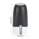 thumbnail image 4 of Dispensador De Bomba De Agua, Diseño Portátil Desmontable Bombas Eléctricas Para El Hogar Batería Incorporada Carga USB Con Tubo De Silicona Para Oficinas Para Restaurantes ANGGREK Negro, 4 of 8