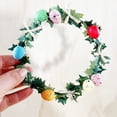 thumbnail image 4 of AZXY Easter Decorations, DIY Wooden Bunny Figurine with Wreath & Easter Eggs Set, Glittered Tabletop Centerpiece for Home Office Indoor Party, Festive Holiday Gift for Kids & Spring Decor, 4 of 7