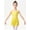 Yellow, variant on Kids Girls Rhinestone Fringe Bodysuit Sparkly Tassel Latin Cha Cha Ballroom Dance Dress Skirted Leotard Purple 8