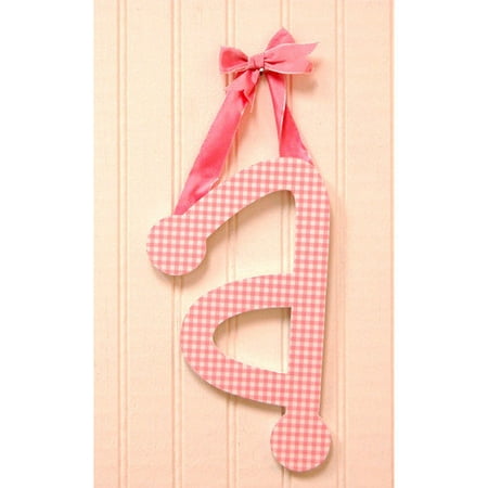 My Baby Sam Gingham Letters Check Hanging Initials