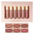 thumbnail image 1 of Black Kit de maquillaje de labios con brillo de labios de terciopelo resistente al agua de larga duración y lápiz labial líquido mate, 1 of 5