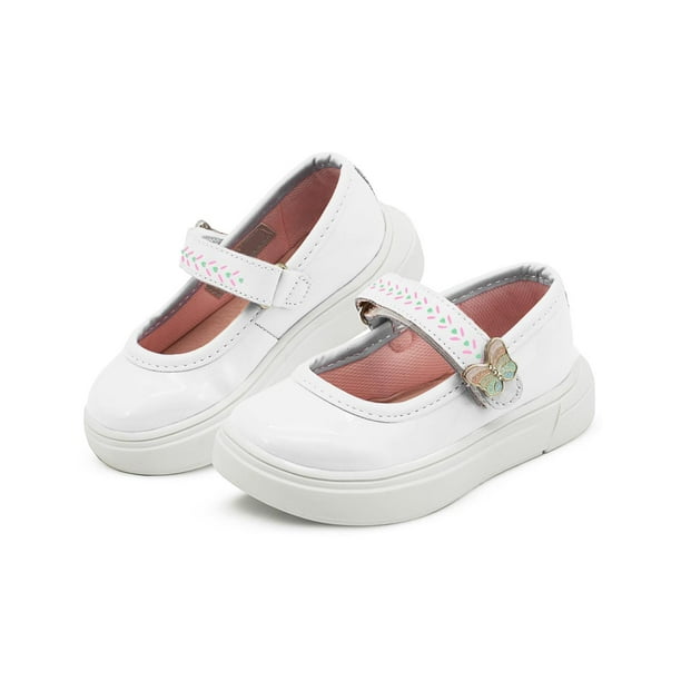 Zapato Karsten Niñas Casuales Antiderrapante Velcro 15-21 Blanco 15