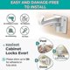 thumbnail image 5 of Applicable to 10pcs Baby Child Proof Cabinet Locks Safety Easy Install No Drilling Or Keys 10 Pack, 5 of 5