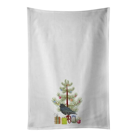

Starling Merry Christmas White Kitchen Towel Set of 2 19 in x 28 in