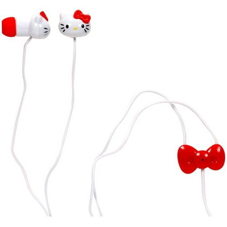 Hello Kitty Earbuds with Microphone