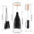 thumbnail image 2 of 3pcs bottle brush, bubble bottle cleaning brush, 2 of 5
