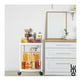 thumbnail image 3 of Mesa Auxiliar Minimalista LUMO 2 Niveles Blanco, 3 of 7