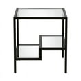 thumbnail image 3 of Evelyn&Zoe Lovett 20" Wide Square Side Table, Blackened Bronze, 3 of 9