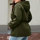 thumbnail image 5 of Chaquetas y abrigos casuales con capucha de manga larga para mujer, abrigos y chaquetas resistentes al viento para excursiones de senderismo al aire libre, impermeables con capucha, rompevientos, abri, 5 of 5