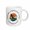 White, variant on 3drose, Pagosa Springs, Colorado, Usa. Woman Skier, Black, White Text Gift, 15oz Mug