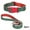 Green Collar + Green Leash, variant on Esaierr Christmas Dog Collar and Leash 2 PCS Outfit,Cozy Adjustable Dogs Puppy Collar for Small Medium Large Breed Dogs