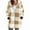 Khaki, variant on cocolona Womens Oversized Fleece Jackets Winter Fuzzy Warm Hooded Plaid Coats Casual Long Sleeve Zipper Coats Outwear with Pockets