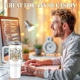 thumbnail image 2 of Retirement Gifts for Men, Retired Tumbler for Coworkers, Teacher, Dad, Christmas Retirement Party Decorations, 40 Oz Tumbler with Handle Lid and Straw Christmas Gifts, 2 of 2
