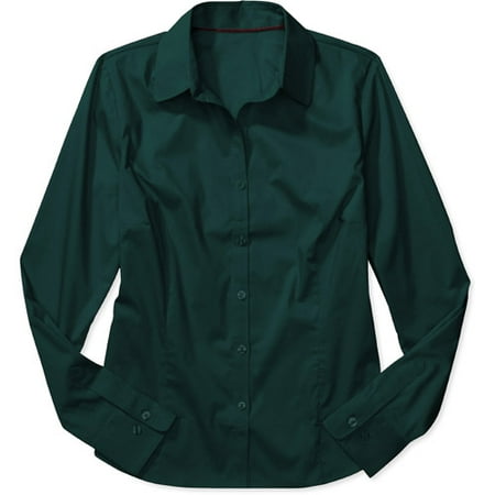 George Career Essentials Women's Long-Sleeve Button-Down Shirt