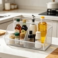 thumbnail image 7 of Wall Mounted Metal Hanging Storage Basket, Small Wire Mesh Organizer - Space Saving Container for Kitchen Bedroom and Home Organization (White), 7 of 7