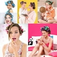 thumbnail image 2 of ZOUYUE Heatless Curlers 42Pcs Flexi Rods Natural Hair 7 Sizes Set Hair Sponge Foam Curler Set for Long Natural Hair Home Salon(Random Color), 2 of 8