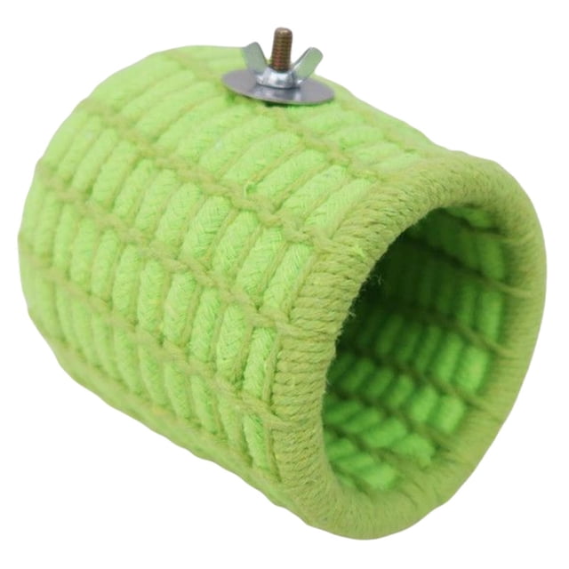 Lindo invierno cálido pájaro Nido jaula juguete colgante Hamaca transpirable tornillo verde Zulema Cama Hamaca Loro
