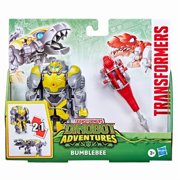 Transformers Dinobot Adventures Dinobot Defenders Bumblebee 2-Pack, 4.5-Inch Toys, Ages 3 and Up