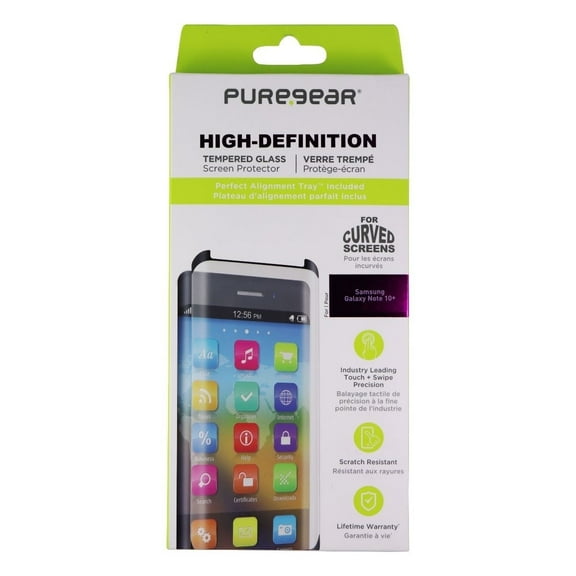 PureGear HD Curved Screen Protector for Samsung Galaxy Note10 (Plus) - Clear