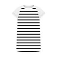 thumbnail image 4 of fatyb Débardeurs Rayés Femmes Dentelle Sans Manches T-Shirts Col Rond Tunique Décontractée Blouses d'Été Amples, 4 of 5