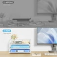 thumbnail image 3 of Letter Tray Paper Organizer with Handle Sliding Tray Metal Mesh Desk File Folder Paper Sorter Organizer for Home Office School Desk Supplies Organization, 3 of 7