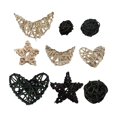 thumbnail image 3 of 9 Uds bolas de ratán colgantes de corazones y estrellas BLESIY, 3 of 8