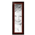 thumbnail image 2 of ArtToFrames 6" x 22" Matte Mahogany with Gold Accent Diploma Picture Frame, 6x22 inch Brown Wood Poster Frame (WOM-5109), 3 Pack, 2 of 6