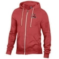thumbnail image 2 of Men's Alternative Apparel Heathered Red Keene State Owls Rocky Full-Zip Hoodie, 2 of 3