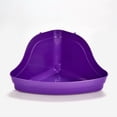 thumbnail image 2 of Kaytee Hi-Corner Litter Pan  Plastic Tray for Small Animal Waste, 2 of 3