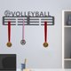 thumbnail image 5 of Organizador de medallas para colgar en la pared, de metal, para carreras deportivas Vóleibol, 5 of 8