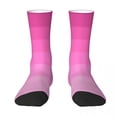 thumbnail image 3 of Ombre Print Socks Autumn Gradient Purple Stockings Gothic Couple Quality Socks Custom Ska, 3 of 7
