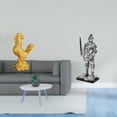 thumbnail image 2 of Figura de pollo, decoración Feng Shui, estatua, escultura para cumpleaños, aniversarios, inauguración de casa, caballero, adorno de mesa vintage creat, 2 of 8