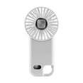 thumbnail image 3 of Sentmoon Handheld Fan Camping Fan Carabiner Ice Compress Handheld Fan90 SelfAdjustable USB Rechargeable Quiet Mini Fan with Ice Pack Portable ClipOn Fan for Hiking Camping, 3 of 8