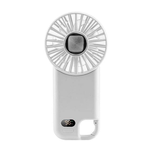 ICQOVD Portable Fan Clip On Handheld Fan Adjustable Angle Usb Rechargeable Portable Fan for Travel Outdoor Use
