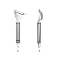 thumbnail image 4 of PeelersStainless Steel Sharp Vegetable Slicers Handle Skidproof Hanging Kitchen Home Staple Veggie Potatoes Cooking Tool Y Shape 2, 4 of 9